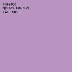 #B894C0 - East Side Color Image